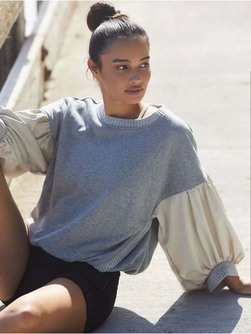 FP Movement by Free People Sweet & Low Sweatshirt S